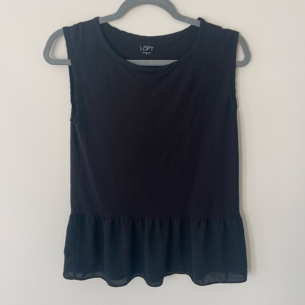 Loft Black Tank